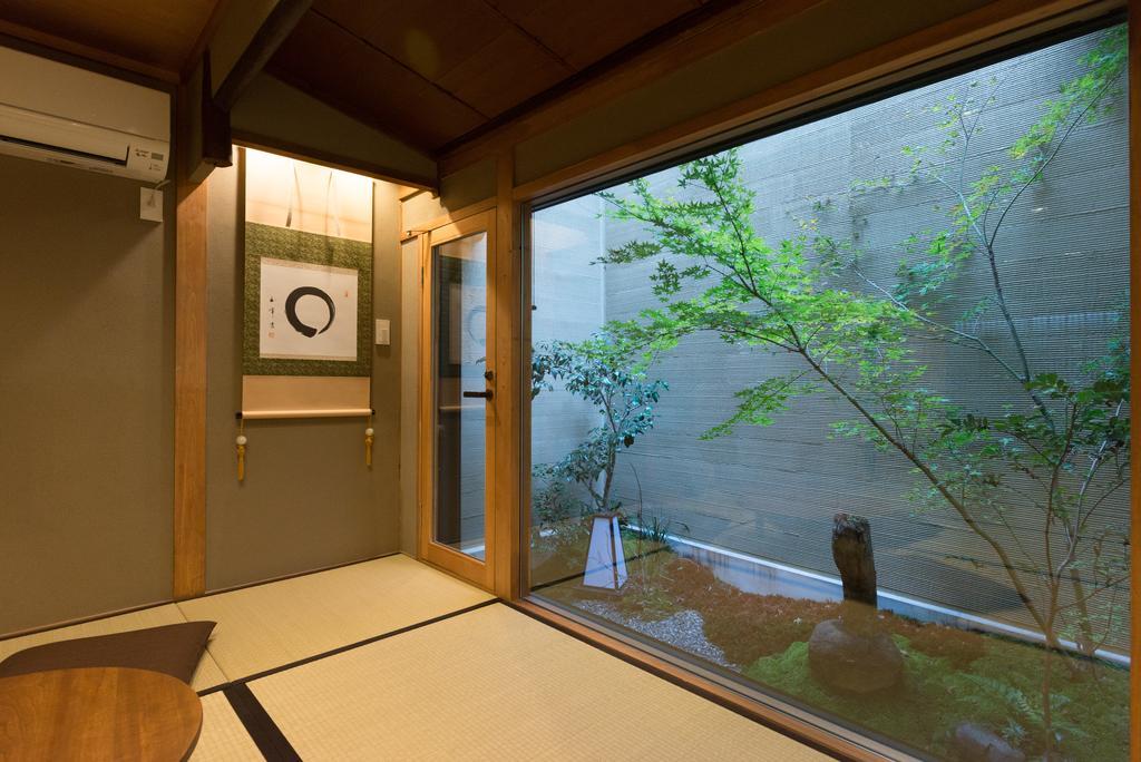 교토 Kakishibu An Machiya House 빌라 객실 사진