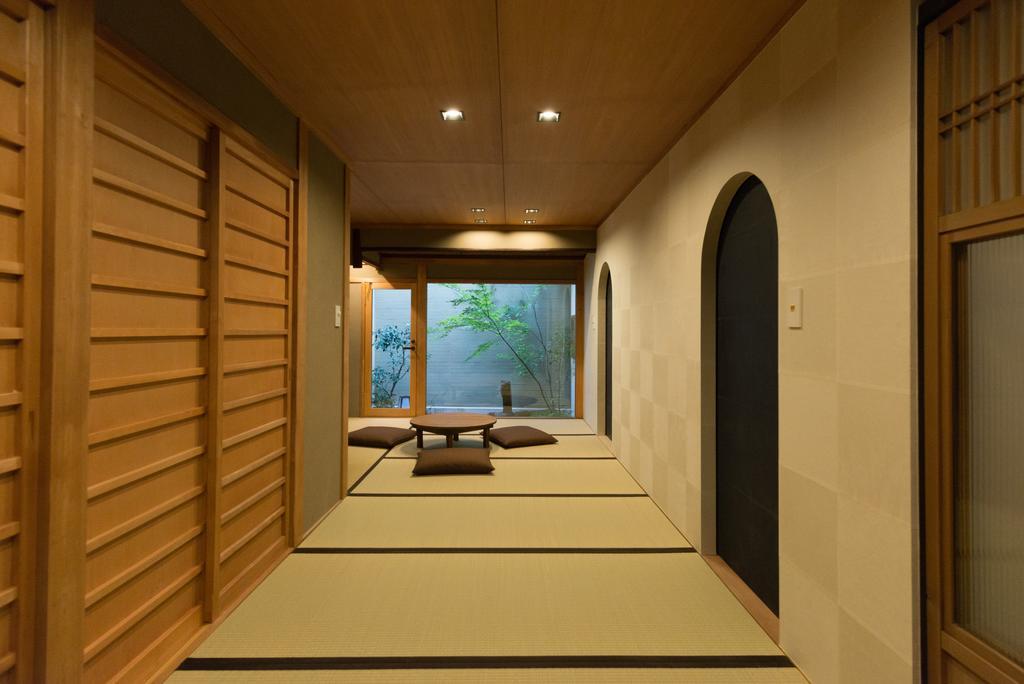 교토 Kakishibu An Machiya House 빌라 객실 사진