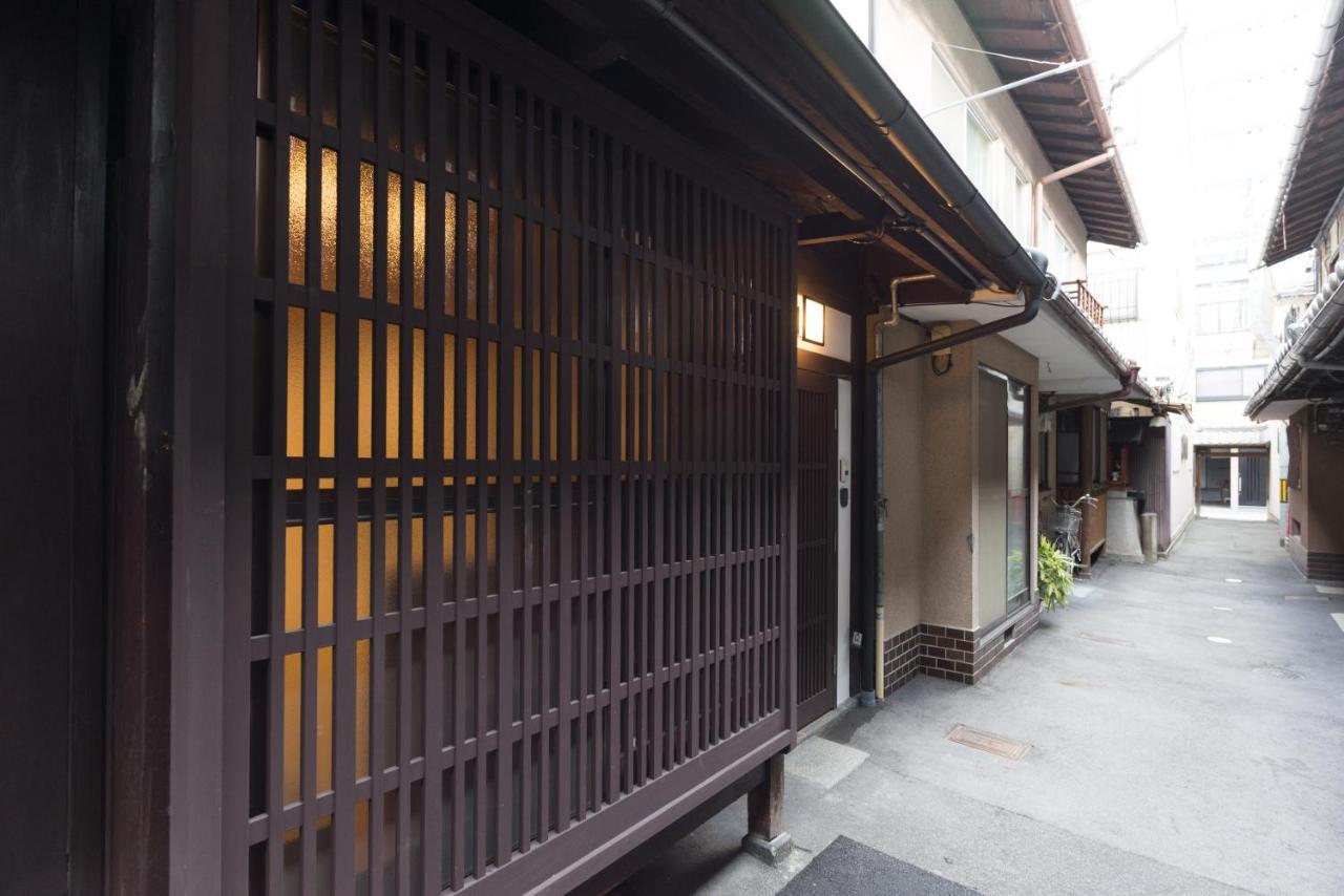 교토 Kakishibu An Machiya House 빌라 외부 사진